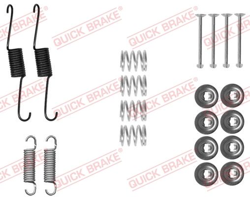 Zestaw akcesoriów, szczęki hamulcowe QUICK BRAKE 105-0031