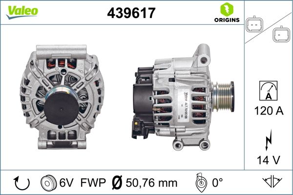 Alternator VALEO 439617