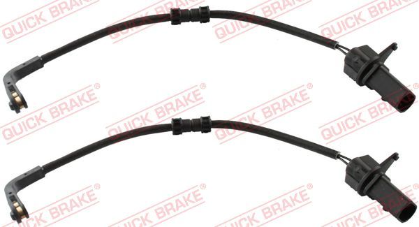 Styk ostrzegawczy, zużycie okładzin hamulcowych QUICK BRAKE WS 0391 A