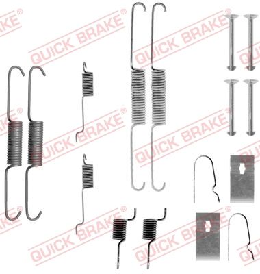 Zestaw akcesoriów, szczęki hamulcowe QUICK BRAKE 105-0811