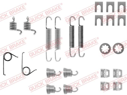 Zestaw akcesoriów, szczęki hamulcowe QUICK BRAKE 105-0554