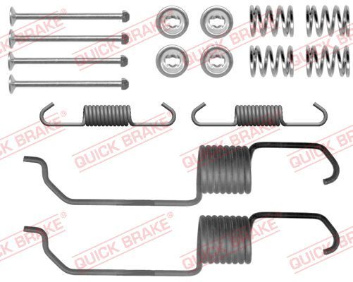 Zestaw akcesoriów, szczęki hamulcowe QUICK BRAKE 105-0825