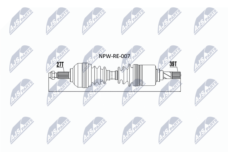 Wał napędowy NTY NPW-RE-007