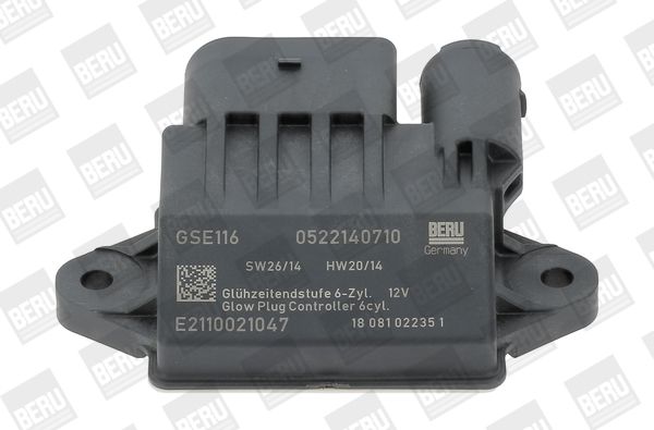 Sterownik, czas żarzenia BERU GSE116