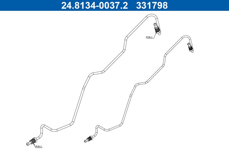 Przewód hamulcowy Ate 24.8134-0037.2