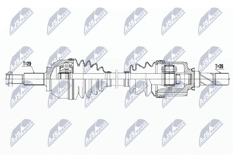 Wał napędowy NTY NPW-PL-057