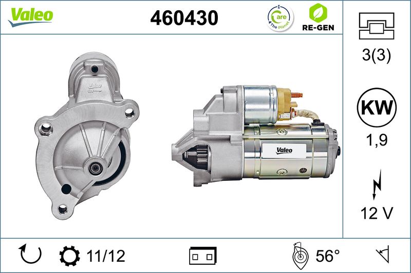 Rozrusznik VALEO 460430