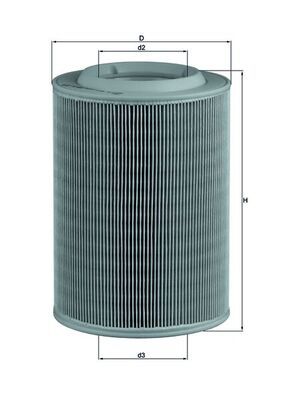 Filtr powietrza KNECHT LX 314