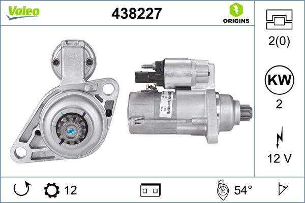Rozrusznik VALEO 438227