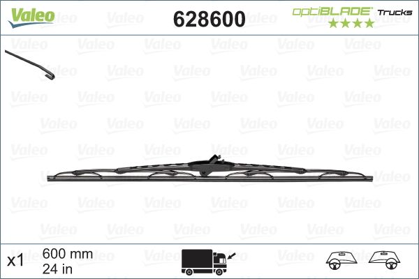 Pióro wycieraczki VALEO 628600