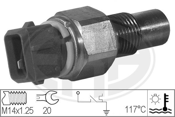 Czujnik, temperatura płynu chłodzącego ERA 330160