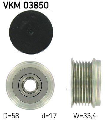 Alternator - sprzęgło jednokierunkowe SKF VKM03850
