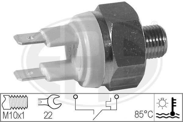 Włącznik temperaturowy, kontrolka płynu chłodzącego ERA 330159