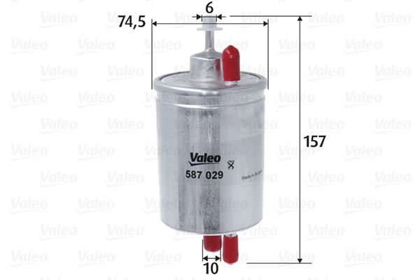 Filtr paliwa VALEO 587029