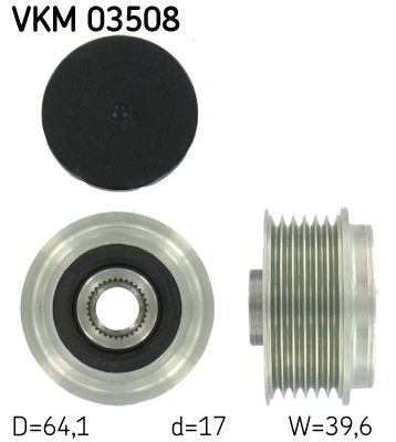 Alternator - sprzęgło jednokierunkowe SKF VKM03508