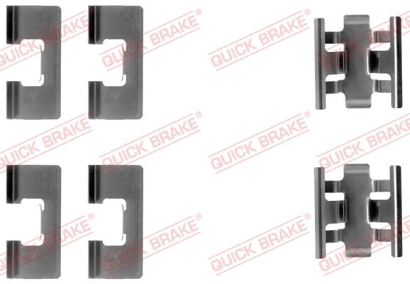 Zestaw akcesoriów, klocki hamulcowe QUICK BRAKE 109-1091