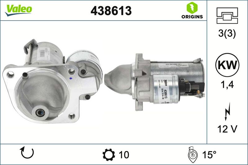 Rozrusznik VALEO 438613