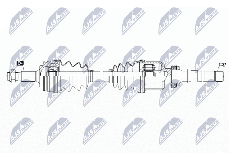 Wał napędowy NTY NPW-CT-091