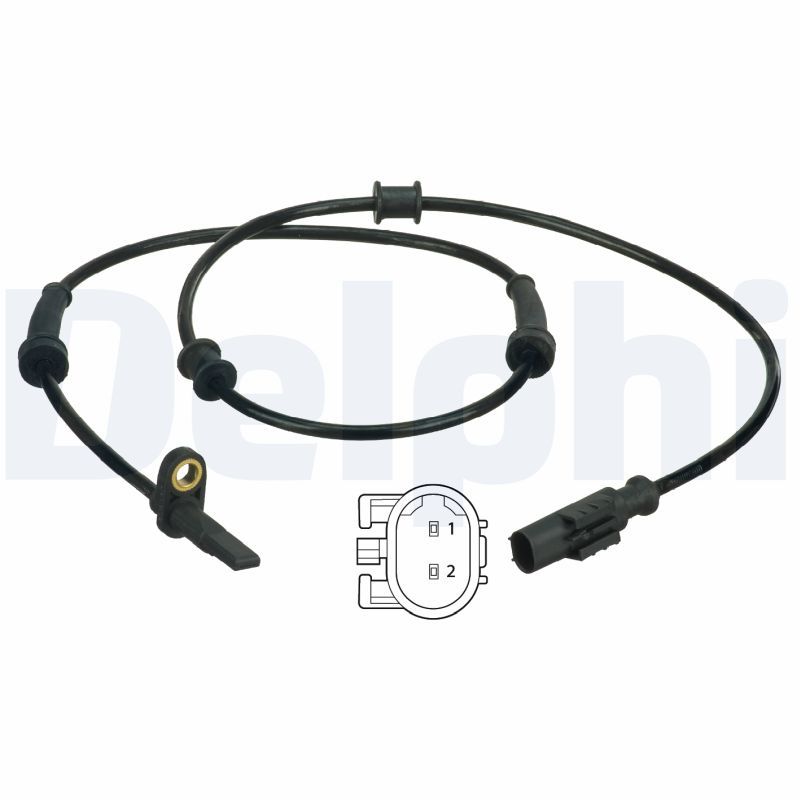 Czujnik, prędkość obrotowa koła DELPHI ss20388