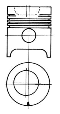 Tłok KOLBENSCHMIDT 97505600
