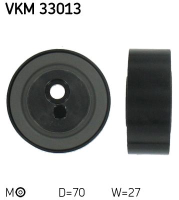 Rolka napinacza, pasek klinowy wielorowkowy SKF VKM 33013