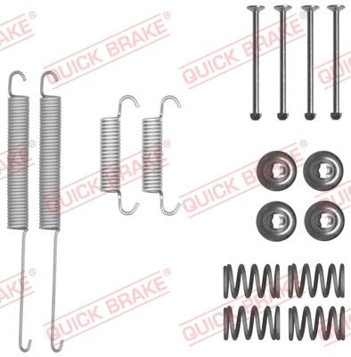 Zestaw akcesoriów, szczęki hamulcowe QUICK BRAKE 105-0026