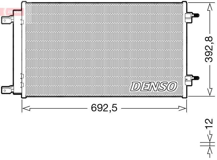 Skraplacz, klimatyzacja Denso DCN20047