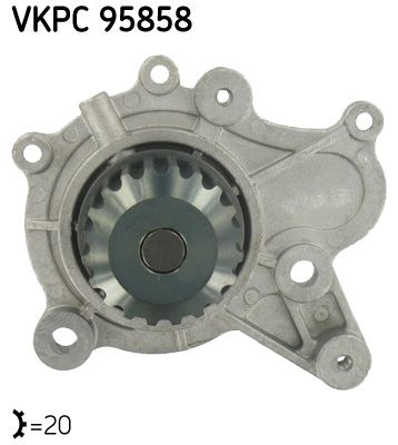 Pompa wody, chłodzenie silnika SKF VKPC95858