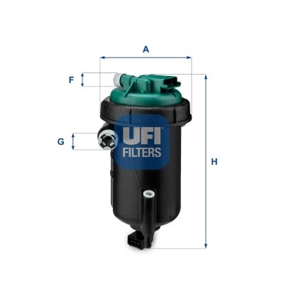 Filtr paliwa UFI 55.148.00