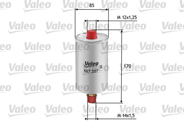 Filtr paliwa VALEO 587207