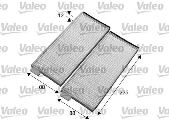 Filtr, wentylacja przestrzeni pasażerskiej VALEO 715567