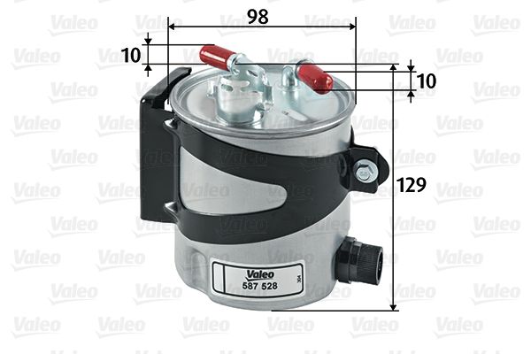 Filtr paliwa VALEO 587528