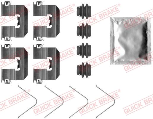 Zestaw akcesoriów, klocki hamulcowe QUICK BRAKE 109-0095