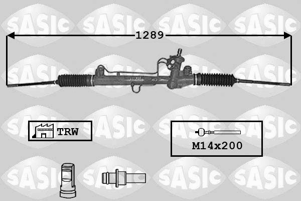 Przekładnia kierownicza SASIC 7006175