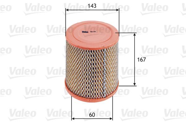 Filtr powietrza VALEO 585726