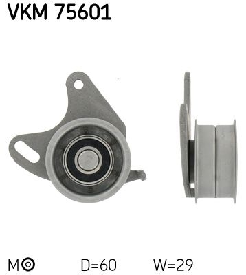 Rolka napinacza, pasek rozrządu SKF VKM 75601