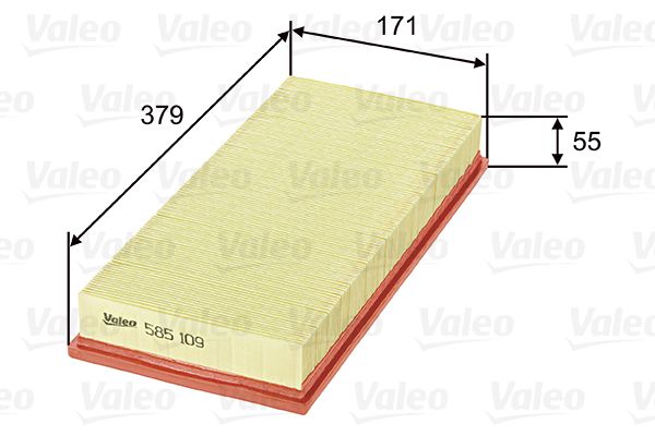 Filtr powietrza VALEO 585109