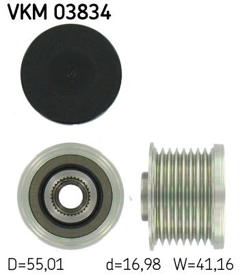 Alternator - sprzęgło jednokierunkowe SKF VKM 03834