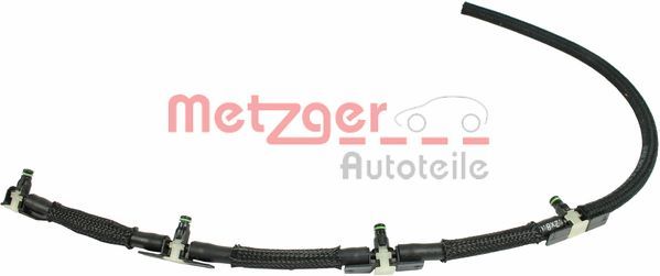Wąż, paliwo na przelewie METZGER 0840050