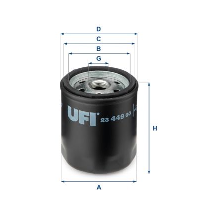 Filtr oleju UFI 23.449.00