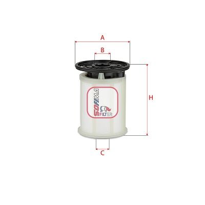 Filtr paliwa SOFIMA S H2O6 NE