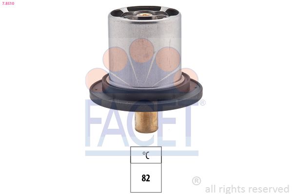 Termostat, płyn chłodzący FACET 7.8510