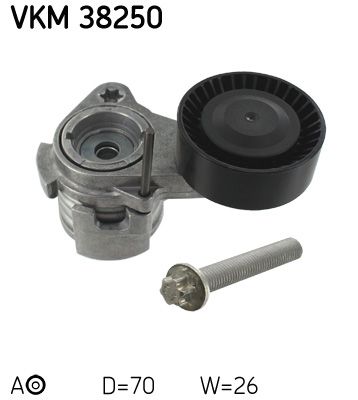 Rolka napinacza, pasek klinowy wielorowkowy SKF VKM 38250