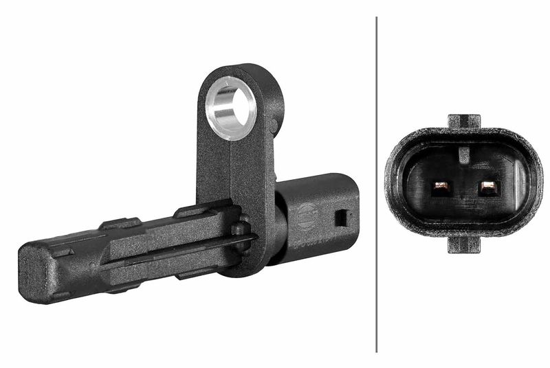 Czujnik, prędkość obrotowa koła HELLA 6PU 358 216-711