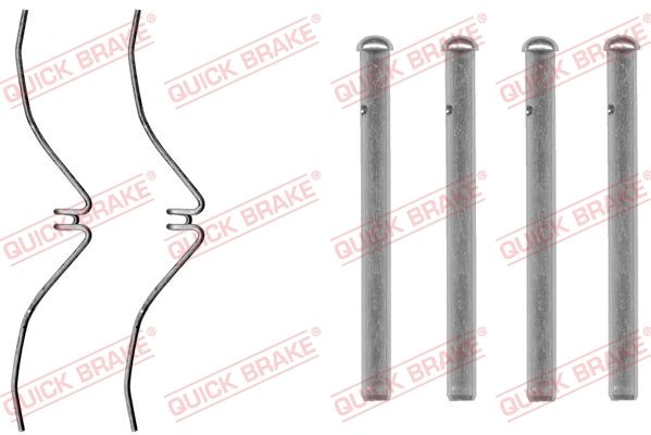 Zestaw akcesoriów, klocki hamulcowe QUICK BRAKE 109-1061