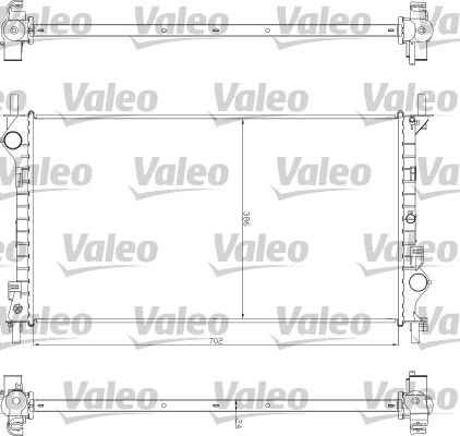 Chłodnica, układ chłodzenia silnika VALEO 735043