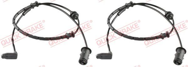 Styk ostrzegawczy, zużycie okładzin hamulcowych QUICK BRAKE ws 0194 a