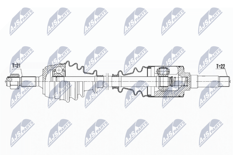 Wał napędowy NTY NPW-CT-067