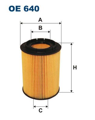 Filtr oleju FILTRON oe 640