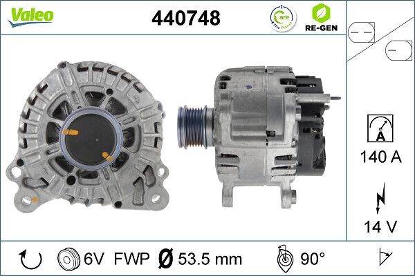 Alternator VALEO 440748